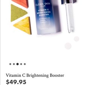 NWT! Clean Skin Club Vitamin C Brightening Booster